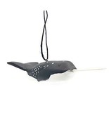 Narwhal Balsa Wood Ocean Unicorn of Sea Ornament Fair Trade Handmade Nic... - £12.45 GBP