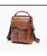 Weixier Men&#39;s or Women&#39;s Leather Cross Body Messenger  Shoulder Bag Travel - $18.95 CAD