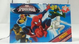 New 48 Piece Marvel Ultimate SpiderMan Puzzle with small box carrier gift box - $8.56