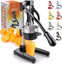 Citrus Press And Orange Squeezer Manual Press Stand Black NEW - £102.84 GBP