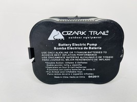 Ozark Trail Pump Battery Electric Outdoor Equipment Double Action Tested - £14.36 GBP