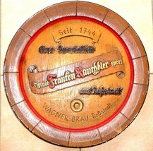 Wagner Brau +2001 Rossstadt Rauchbier German Barrel Top Decoration &amp; 1L ... - $74.50