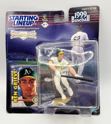 Primary image for Toy Action Figure Sports Baseball Ben Grieve Starting Line-Up #72254 Hasbro 1999