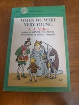 A A Milne When We Were Very Young Children’s Book 1974 Edition Soft Cove... - £3.18 GBP