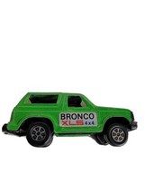 Vintage Tootsietoy Diecast Yoy Car Truck Ford Bronco XLS 4x4 Green - $11.16