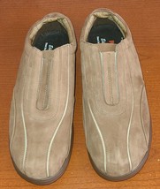 Propet Elite Walkers Orthopedic Shoes womens 10 EE BROWN Suede Slip On Comfort - £22.70 GBP