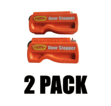 2 Pk The Original The Propper Fold Up Door Chock Magnet Stop Wedge - £30.86 GBP