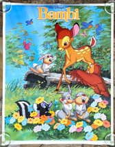 Vintage BAMBI poster The Walt Disney Company - WD-26 - MCMXLII - £11.03 GBP