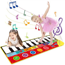 Musical Mat Baby Play Piano Mat Keyboard Toy Music Instrument Montessori Toys Cr - £53.68 GBP