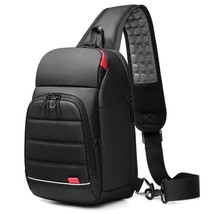 Crossten Multifunction Men Chest Bag 9.7&quot;USB Backpack Charging Messenger  Handba - £49.42 GBP