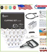 Portable Cupping Therapy Kit - 24 Adjustable Cups for Pain Relief and We... - $959.90 MXN