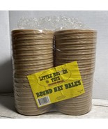 Little Buster Round Hay Bales 1/16 Scale  4 Ct New Sealed - £15.65 GBP