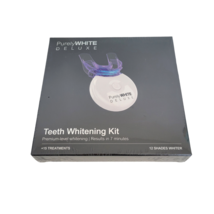 PurelyWHITE DELUXE Teeth Whitening Kit Complete LED Teeth Whitening Seal... - £32.88 GBP