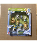 Bluey Heeler Family Mates Pack 8 Figures Chilli Bingo Socks Indy Honey C... - $590.83 MXN