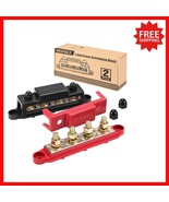 Efficient Bus Bar - 4 x 3/8&quot; Posts, 6 Terminals for Safe Power Connections - $686.90 MXN