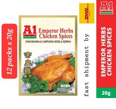 A1 Emperor Herbs Chicken Spices 12 packs x 20g-fast shipment by DHL Express - £77.59 GBP