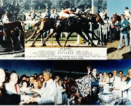 1978 - AFFIRMED - 6 Photo Belmont Stakes Collage - Color - 10&quot; x 8&quot; - £15.92 GBP