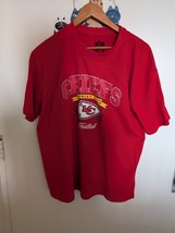 NFL Team Apparel Mens XL Kansas City Chiefs Red Shirt - $21.47