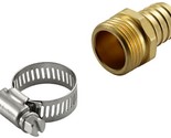 GroundWork DRG2021115 Male Hose Adapter 5/8 in. Max Pressure 60 PSI - $16.79