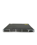 Cisco Catalyst WS-C3750X-48T-S V02 Switch w/C3KX-NM-10G w/dual C3KX-PWR-... - $1,534.41 MXN