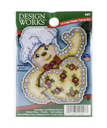 Design Works Plastic Canvas Ornament Kit 4&quot;X3&quot; Gingerbread  - €15,26 EUR