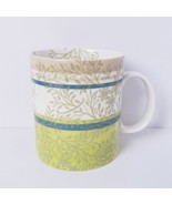 Starbucks 2008 Leaf Pattern 14 oz. Porcelain Coffee Mug Cup - $23.40