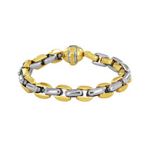 Baraka Yellow &amp; White Gold Link Bracelet  - $3,500.00