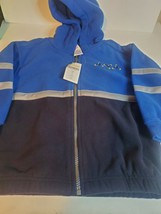 Nwt Vtg Gymboree Small 3 Yr Fleece Jacket 2001 Boy Toddler - £31.46 GBP