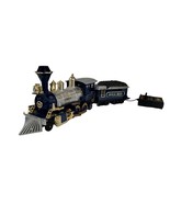 New Bright Royal Blue Battery Operated Train with Coal Tender - $45.34 CAD