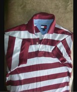Tommy Hilfiger Men's  Multi Color  Stripe Polo Size Small - $19.00