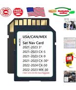 Mazda-Compatible Navigation SD Card with Latest Maps for 3/CX-5/CX-30, 32GB - $1,329.16 MXN