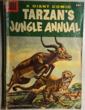 Tarzan&#39;s Jungle Annual #5 (1956) Dell Comics Giant VG/VG+ - £15.81 GBP