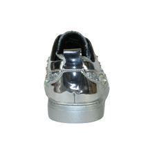 Mens Fancy Shoes By FIESSO AURELIO GARCIA, Spikes Rhine stones 2413 Silver image 6