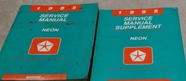 1995 Dodge Plymouth Neon Service Repair Shop Manual SET W Supplement FACTORY OEM - £48.02 GBP