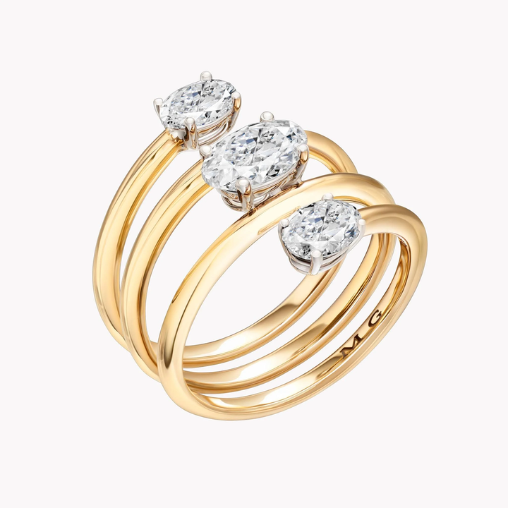 Oval Cut  Moissanite Diamond Engagement Ring 925 Silver Solitaire Wedding Ring Item image 4