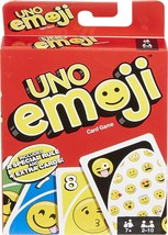 UNO Emoji Card Game Gifts for Kids and Adults Family Game Emojis - £11.77 GBP