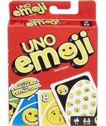 UNO Emoji Card Game Gifts for Kids and Adults Family Game Emojis - £11.82 GBP