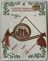 The New Berlin Co. Christmas Ornament Cross Stitch Kit - £12.38 GBP