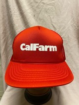 Vintage Cal Farm Trucker Style SnapBack Hat - £11.09 GBP