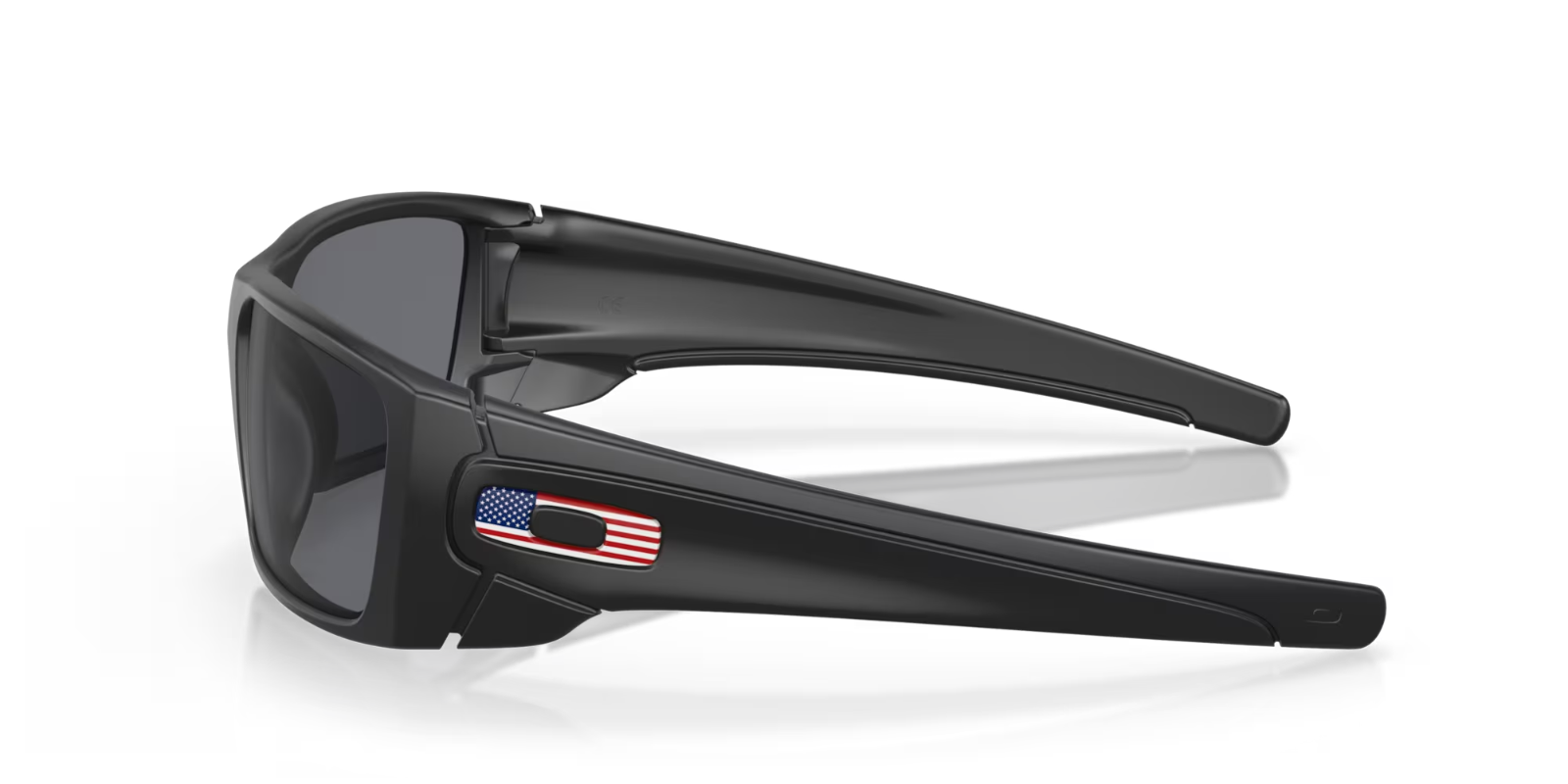 NEW Oakley SI FUEL CELL Matte BLACK USA FLAG Grey Tactical Sunglass 9096-38 Item image 4