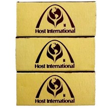 Hoat International Hotel Vintage Matchbox MIJ Advertisement Lot Of 3 E11 - $19.99