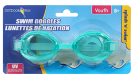 Splash-N-Swim Youth UV-Lens Swimming Goggles 6+ Assorted Colors Available - £3.19 GBP