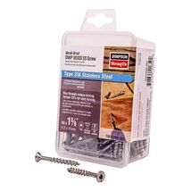 Simpson Strong-Tie #8 x 1-5/8-in Wood to wood Deck Screws ( 85 -Per Box ) - $45.53