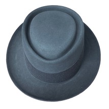 Rare VTG Gray Pork Pie Hat Mens Lee Du Pont + Box  1950s Sz 7 Superb - $167.51 Rare VTG Gray Pork Pie Hat Mens Lee Du Pont + Box  1950s Sz 7 Superb - $167.51