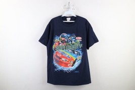 Vtg Y2K 2000 NASCAR Mens Medium Faded All Over Print Jeff Gordon Racing T-Shirt - £54.24 GBP