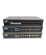 Lot of 3 SMC EZ Switch 10/100 16 Port 1016DT for Parts Only - $332.72 MXN