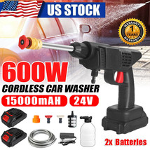Portable Cordless Electric High Pressure Water Spray Car Gun Washer Clea... - $70.99
