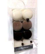 Hobby Lobby Velvet Flocked Ball Ornaments 80mm Set Of 16 Viral - €39,74 EUR