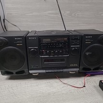 Sony CFD-510 Boombox Portable Stereo Black For Parts Only - $30.00