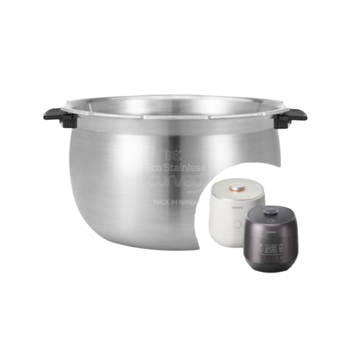 CUCKOO All Stainless Curved Uncoated Inner Pot for Rice Cooker (CRI-HAC0... - $129.98